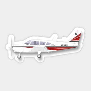 Piper PA28 Cherokee Sticker